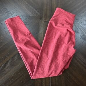 CALIA by Carrie Underwood LustraLux High Rise 7/8 Legging Crimson Heather Red XS